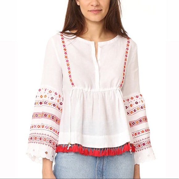 Club Monaco Goronah Tunic Blouse - Picture 1 of 8